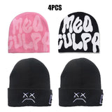 【Christmas Gift】Different Style of Y2k Hip Hop Beanies Hats, Simple Cozy Warm Knit Beanie, Casual Cuffed Hat for Women & Men, Fashion Trendy Warm Hat