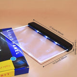 Book lamp light, LED Flat Panel Reading Light, Eye Protection Reading Light, Clear Bookmark, Multifunction Night Light, Ideal for Bedtime Reading, Students, Teachers, and Book Lovers