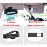 2024 New 1080°Multi-function Sun Visor Universal 360 Degree Rotating Phone Holder Car Rearview Mirror Car Phone Holder Car Holder - Rotatable Retractable Car Phone Holder forDrivers