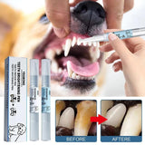 VOHC Certification Pet Toothbrush Pet Dental Pen for Dogs and Cats, Pet Teeth Cleaning Tool for Plaque and Tartar Removal