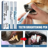 VOHC Certification Pet Toothbrush Pet Dental Pen for Dogs and Cats, Pet Teeth Cleaning Tool for Plaque and Tartar Removal