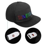 LED Hat Display 2024 Champions Hat - Custom Texts & Images, Bluetooth APP Control - (Express Your Opinion), 2024 LED Champions Hat for iPhone 15/14/13, Detachable LED Display Screen (Compatible all iPhone & Android), Perfect LED Hat for Club Parties