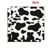 【Valentine's Day Gift】Magic Cloth Cosmetic Bag Cow Print Digital Print Polyester Camera Bag lightweight make up bags Tablet Protective Sleeve Travel Storage