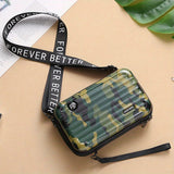 Stylish Suitcase Design Shoulder Bag, Zipper All-Match Zipper Coin Purse