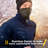 Winter Thermal Face Bandana Mask Cover Neck Warmer Gaiter Bicycle Cycling Ski Tube Scarf Hiking Breathable Masks For Women & Men