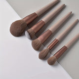 Set Of 13 Makeup Brushes For Face Blush Concealer Eyeshadow Foundation Brush Beauty Tool Carrying Convenient Multifunctional Cosmetic Brushes
