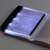 Christmas Gift 1pc LED Flat Book Light, Full Page Book Light For Reading In Bed Car Plane, Eye Protection Panel Bookmark Reading Light Great Gift For Bookworms Reader Travelers