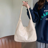 New Simple Large Capacity Women Shoulder Bag Casual Commuting Luxury Designe Handbags High Quality Leather Tote Bag