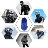 Cycling Cap Ski Balaclava Winter Windproof Cap Outdoor Hood Cap Cold Padded Hood Beanies Plush Warm Hat