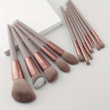 Set Of 13 Makeup Brushes For Face Blush Concealer Eyeshadow Foundation Brush Beauty Tool Carrying Convenient Multifunctional Cosmetic Brushes